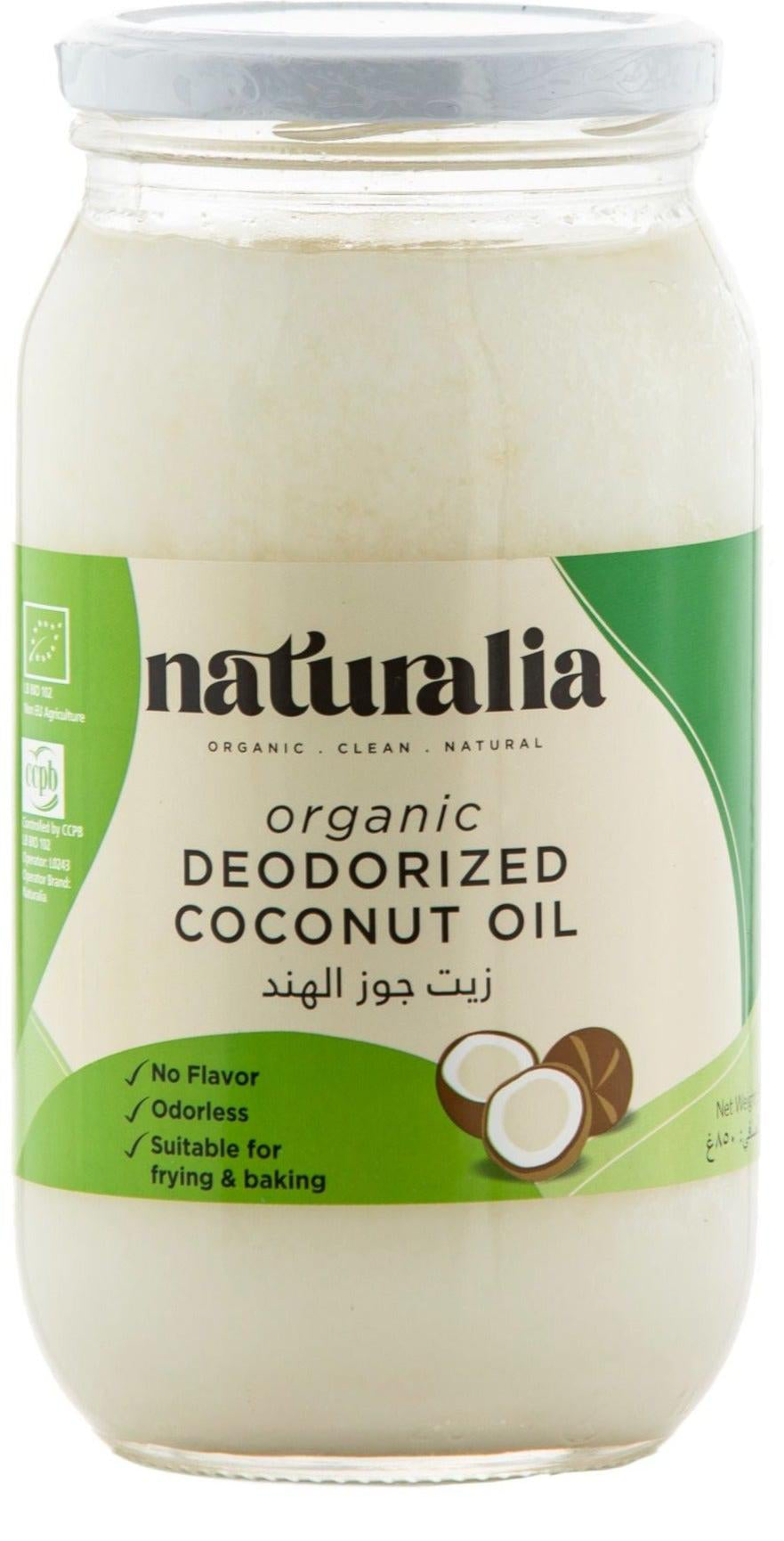 ナチュレ 100% natural coconut oil Organic Deodorized Coconut Oil 850g – Naturalia Organic Lebanon