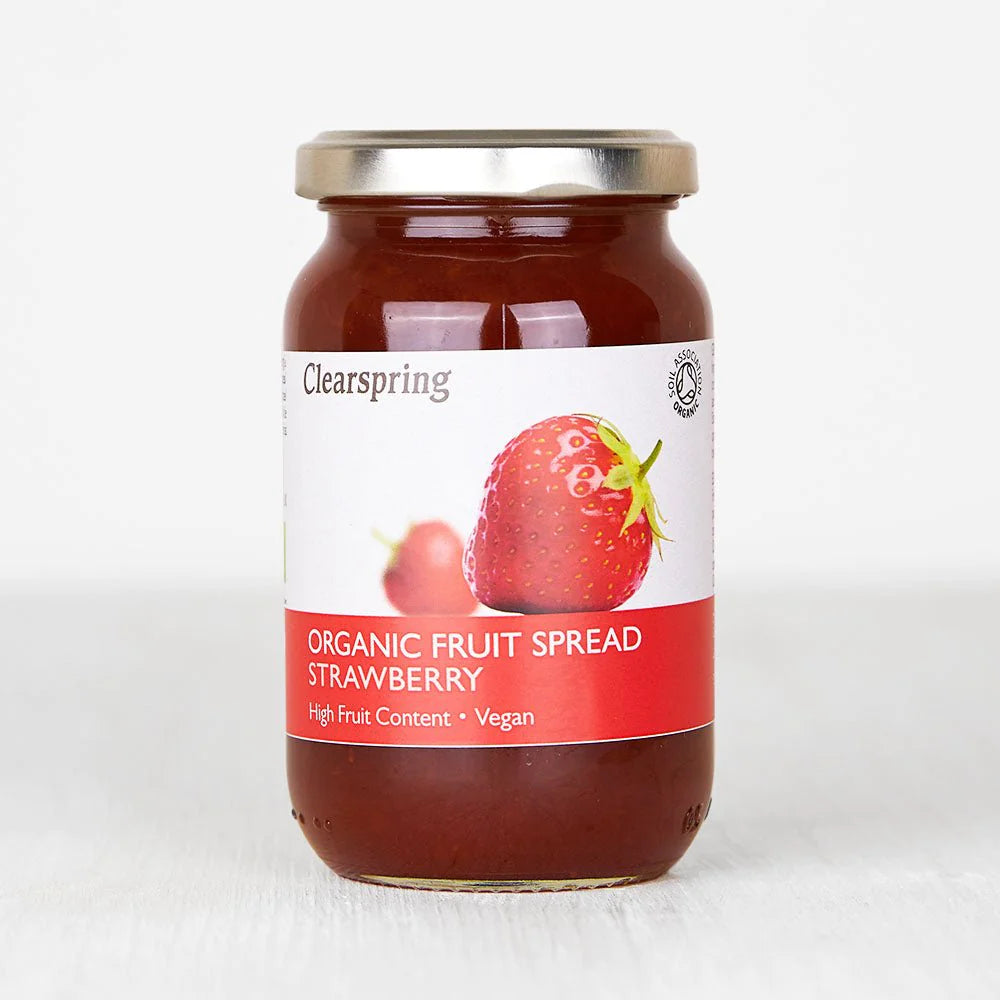 Clearspring Organic Fruit Spread - Strawberry 280g – Naturalia Organic ...