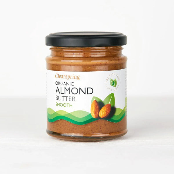 Clearspring Organic Almond Butter - Smooth 170g