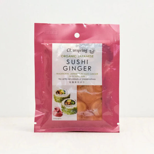 Clearspring Organic Japanese Sushi Ginger 50g