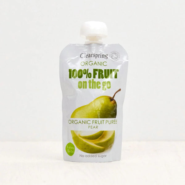 Clearspring Organic 100% Fruit on the Go - Pear Purée 120g