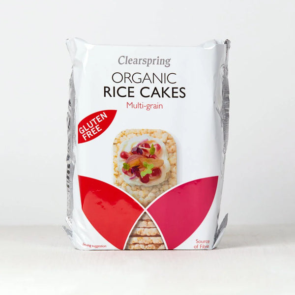 Clearspring Organic Rice Cakes - Multigrain 130g