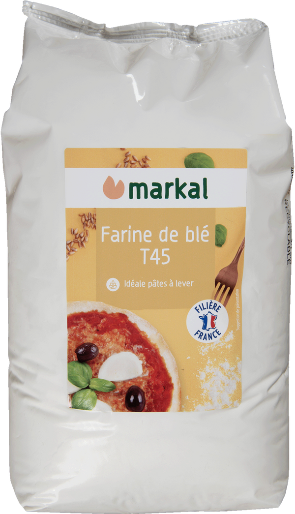 Markal Organic Wheat Flour (Farine de Ble) Type 45