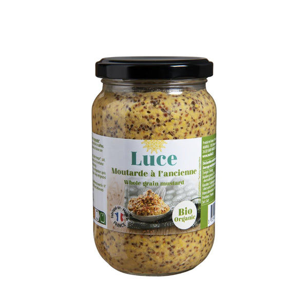 Luce Organic Moutarde a L'Ancienne/ Mustard A L’Ancienne 350g