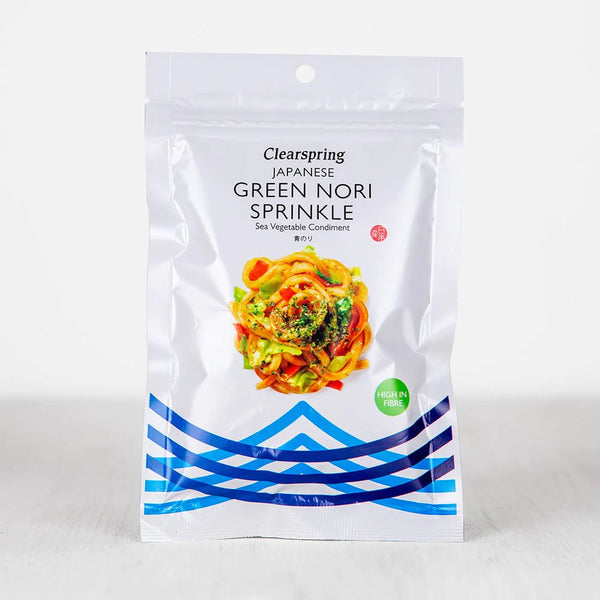 Clearspring Japanese Green Nori Sprinkle - Sea Vegetable Condiment 20g