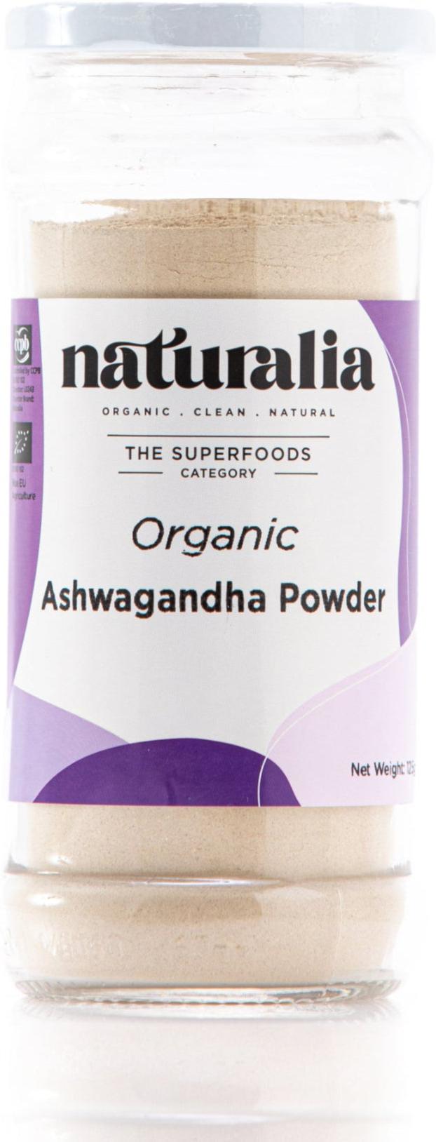 Organic Ashwagandha Powder - Freeze Dried 125g