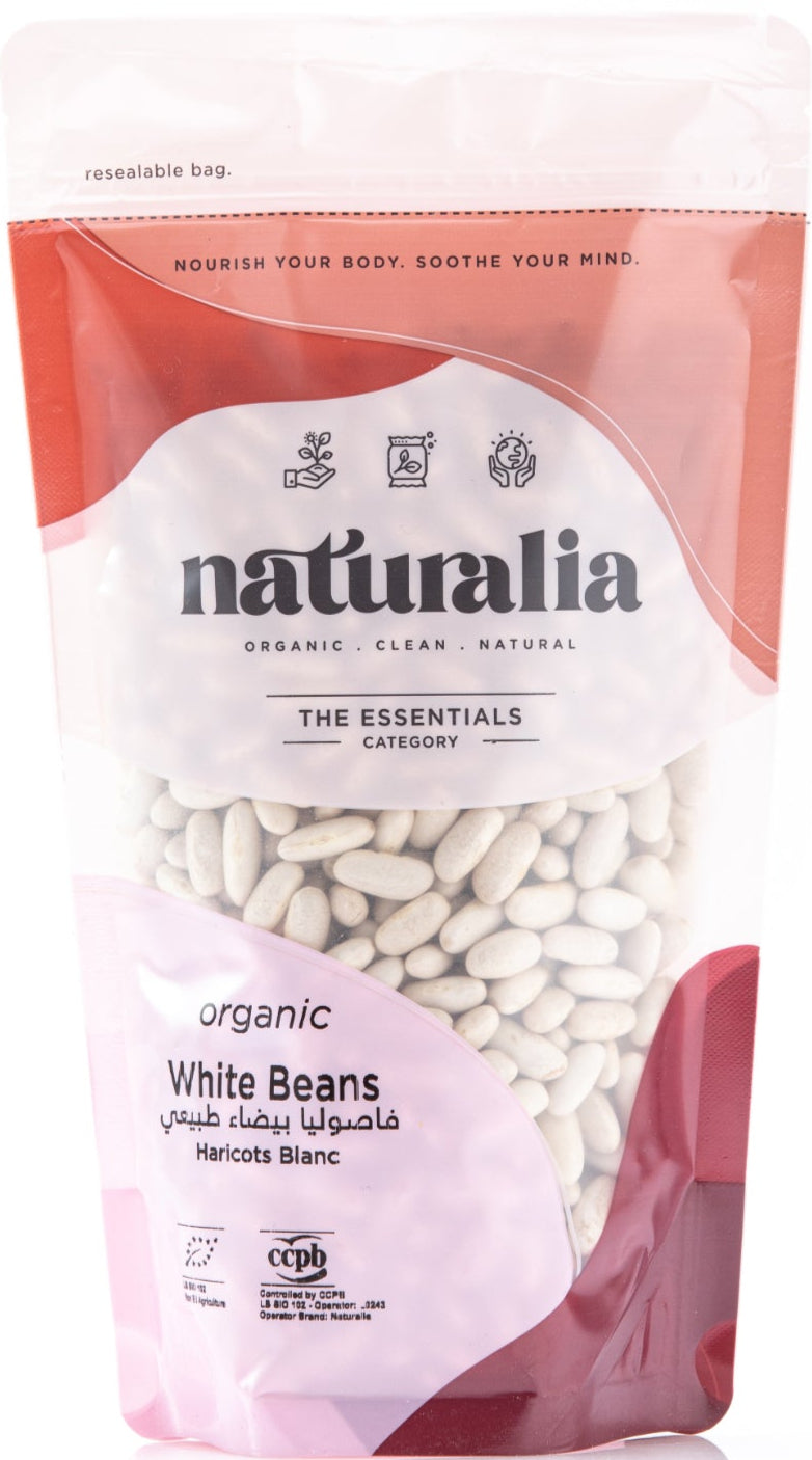 Organic White Beans 500g