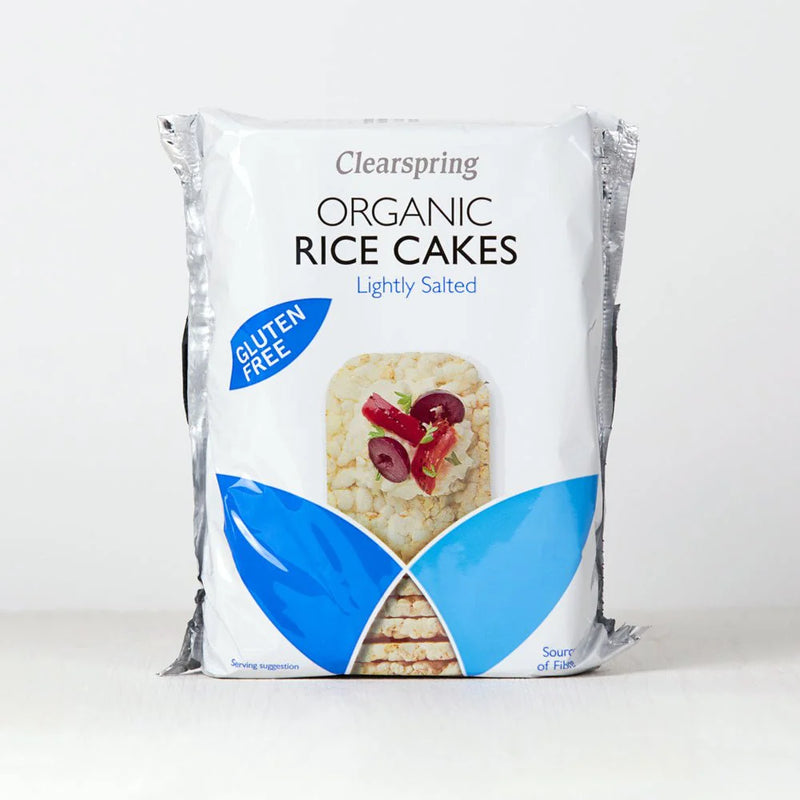 Clearspring Organic Rice Cakes - Lightly Salted 130g