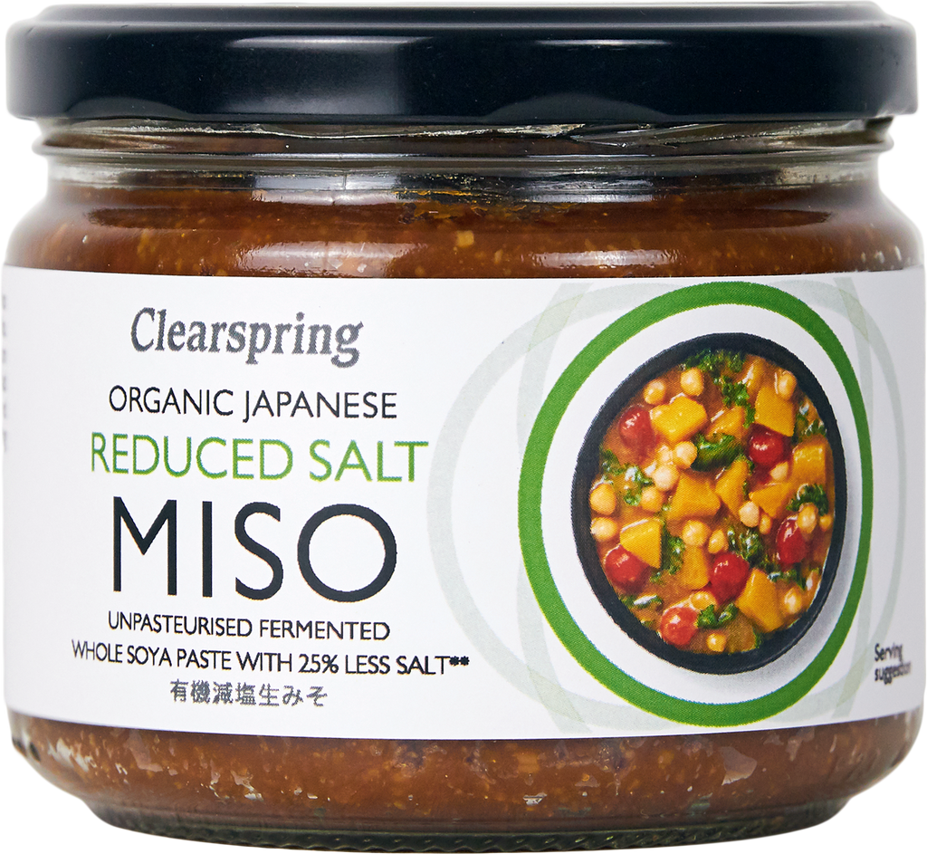 Clearspring Organic Japanese Reduced Salt Miso Paste - Unpasteurised 2 ...