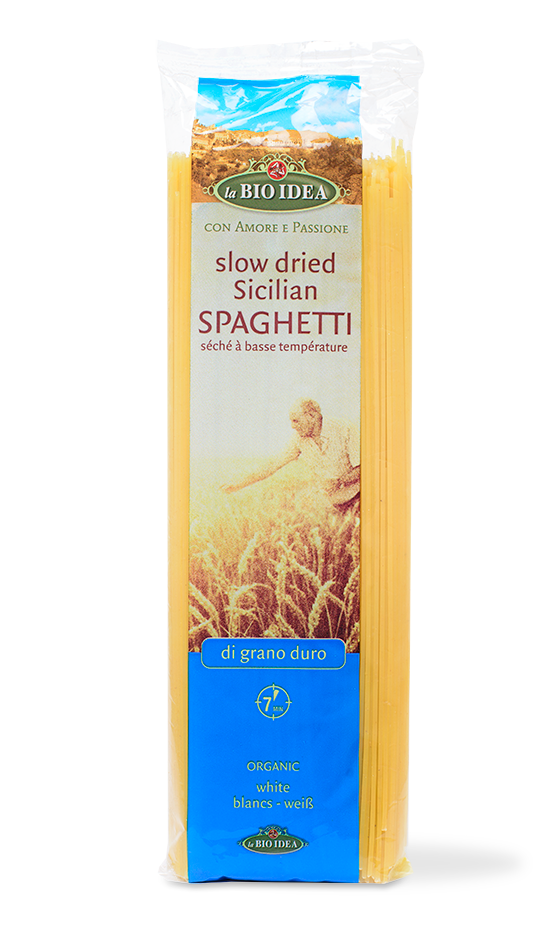 La Bio Idea Slow Dried Sicilian Spaghetti - White 500g