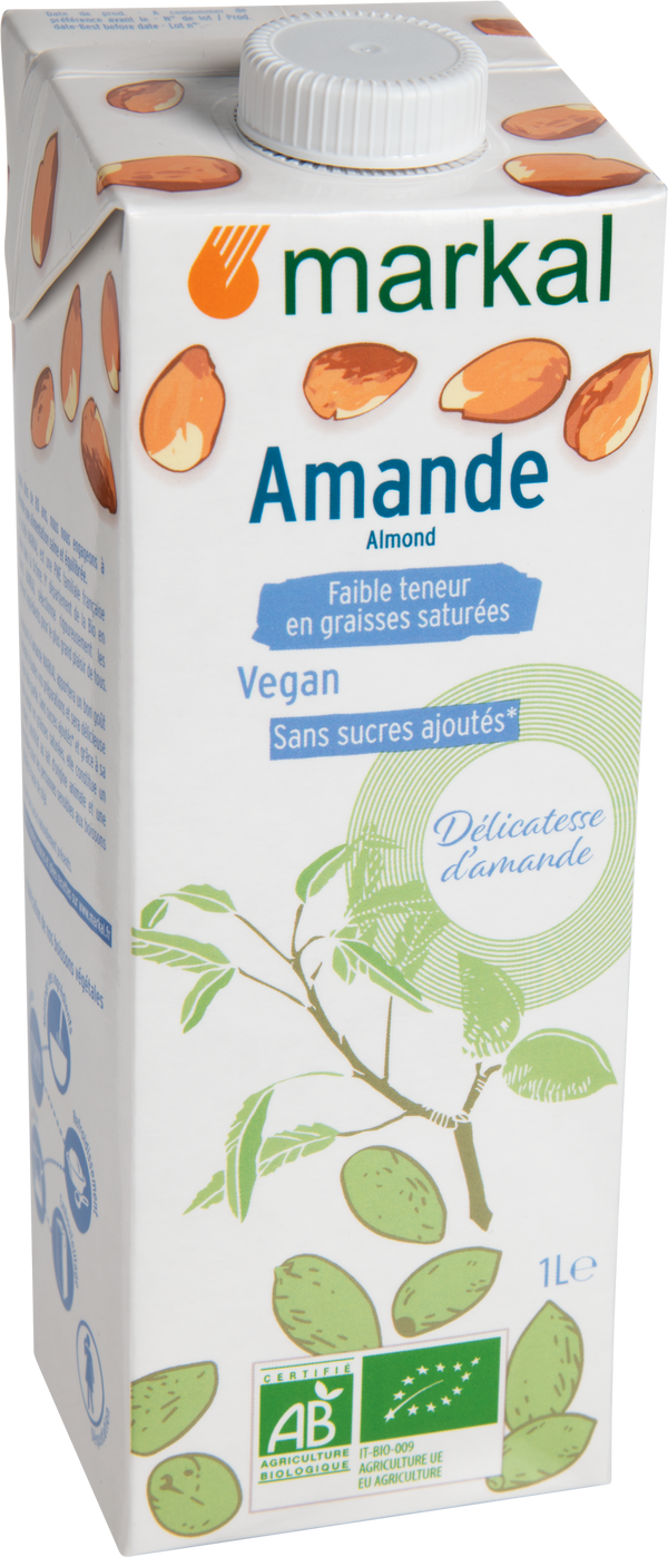 Organic Almond Milk Markal 1L