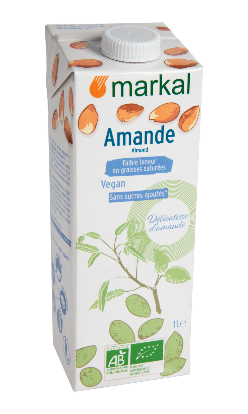 Organic Almond Milk Markal 1L