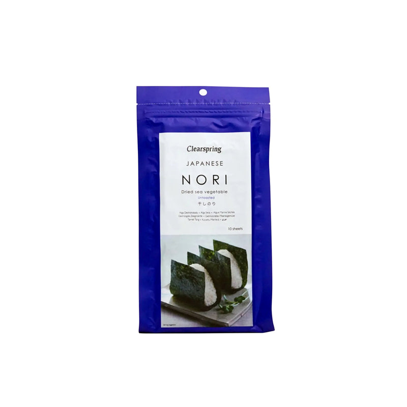 Clearspring Nori Untoasted Sheets 25g