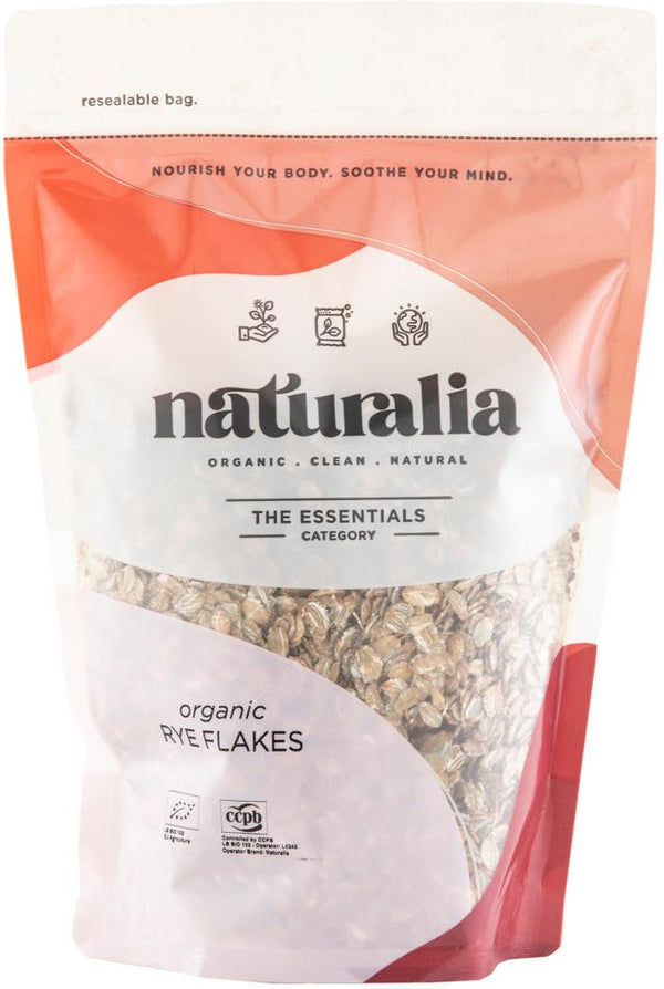 Organic Rye Flakes 500g