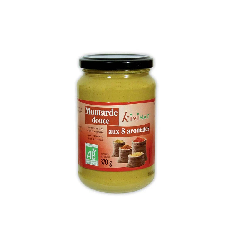 Kivinat Organic 8 Aromas Sweet Mustard 370g